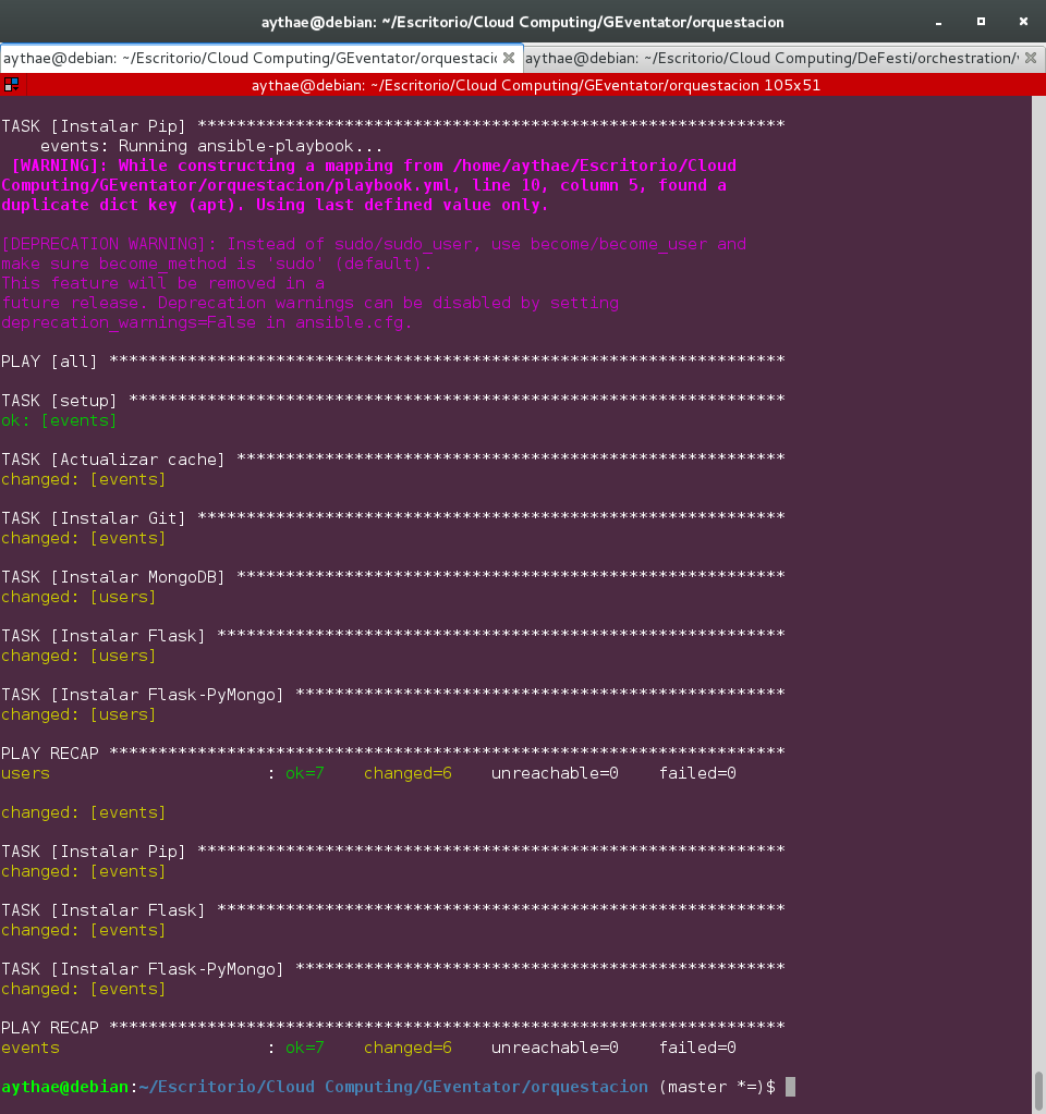 Ejecucion vagrant flupi 2